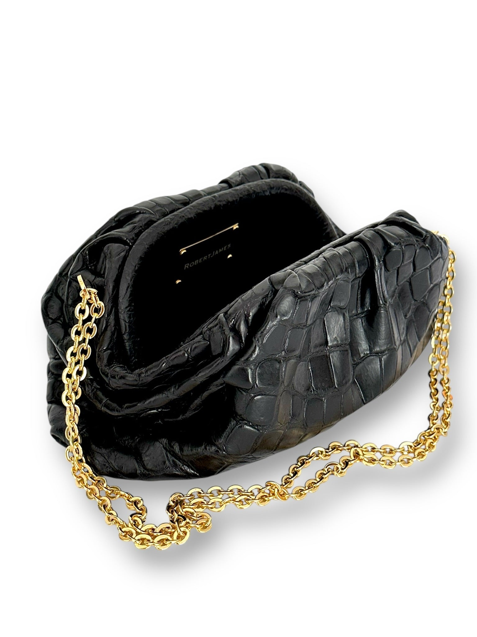Black Onyx Niloticus Crocodile - Mini Birdie Bag image 1