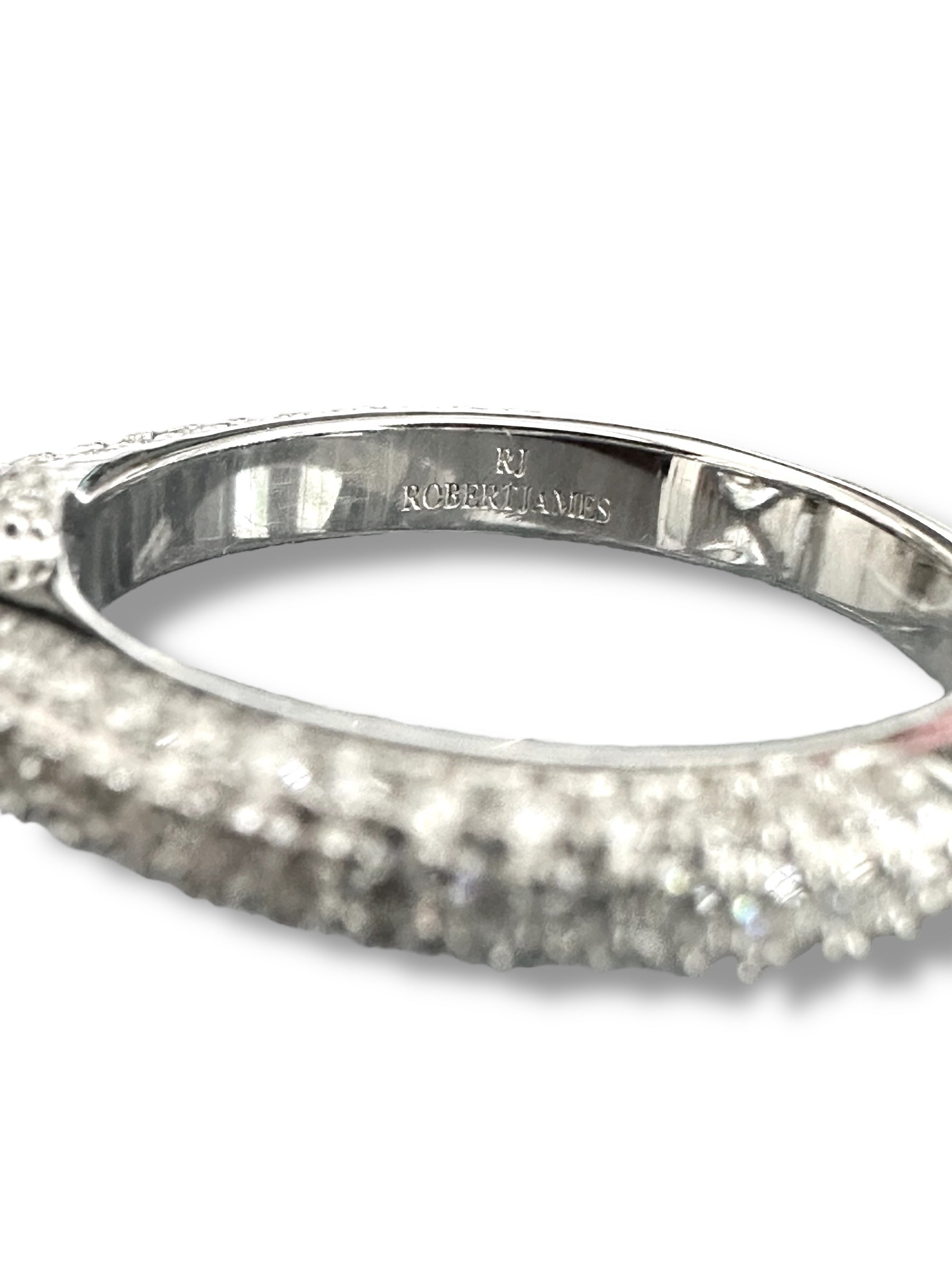 6ct Oval Cut Moissanite Ring image 7