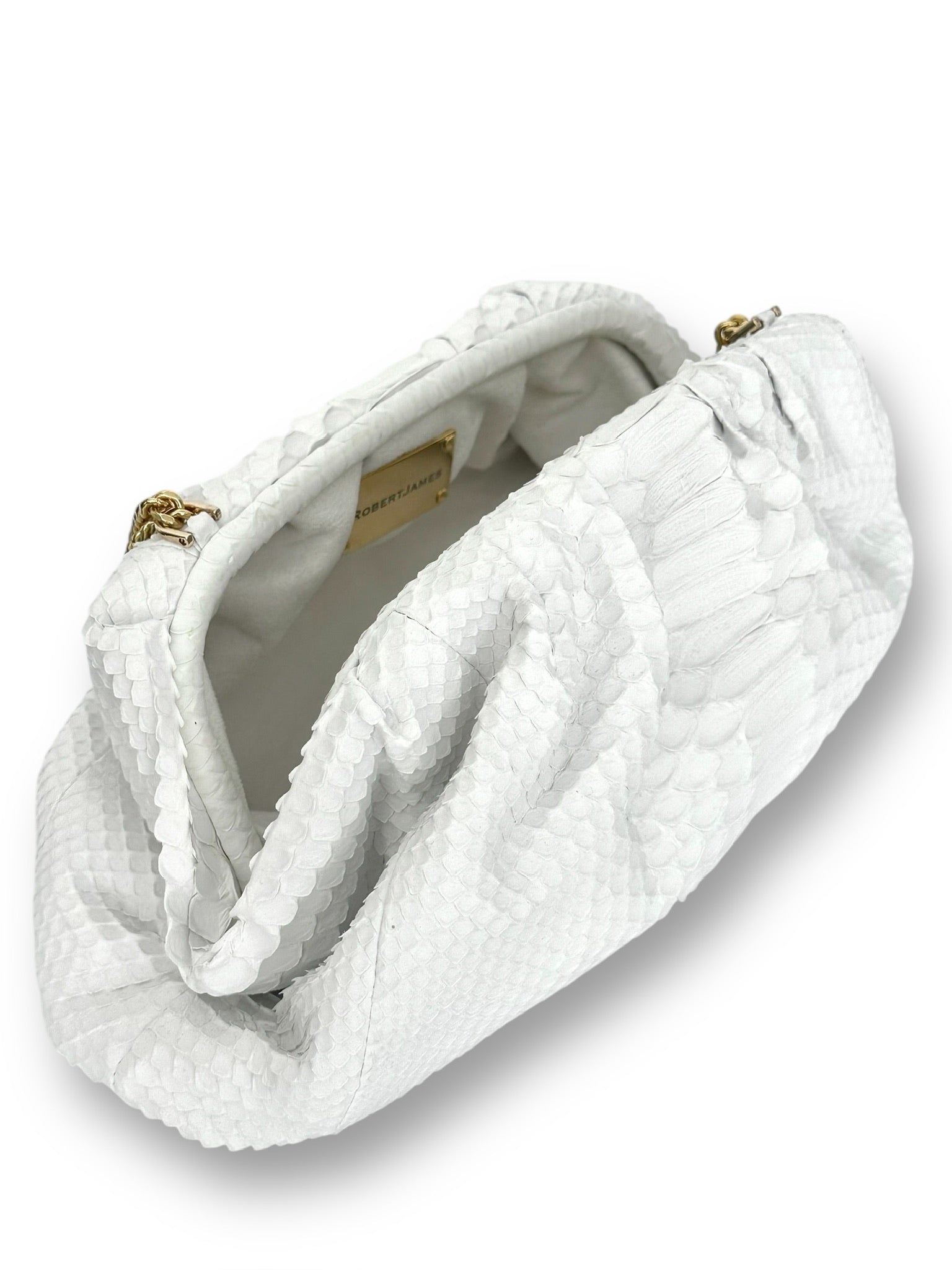 Pure White Python - Birdie Bag image 3