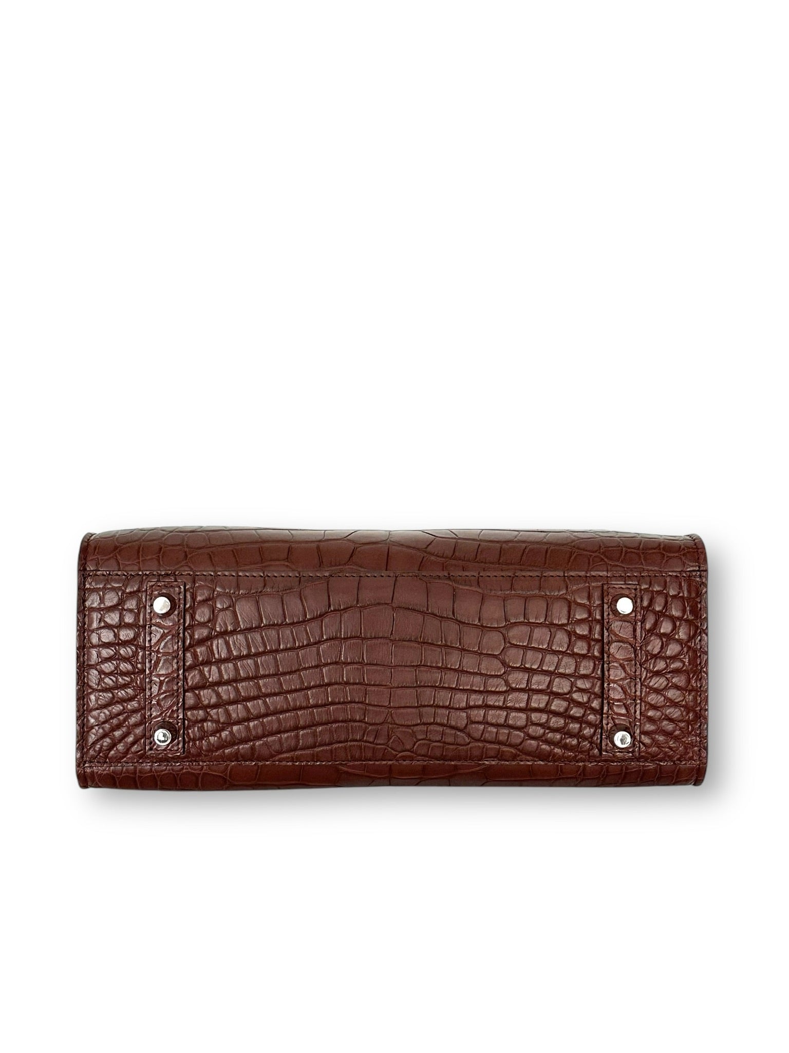 Chocolate Alligator - Wrenley Tote image 3
