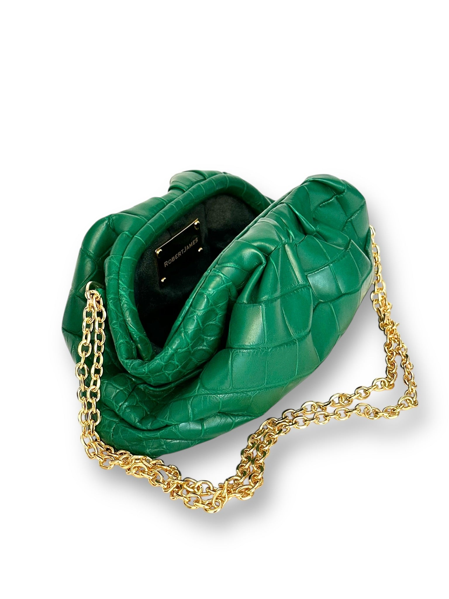 Emerald Alligator - Mini Birdie Bag image 2