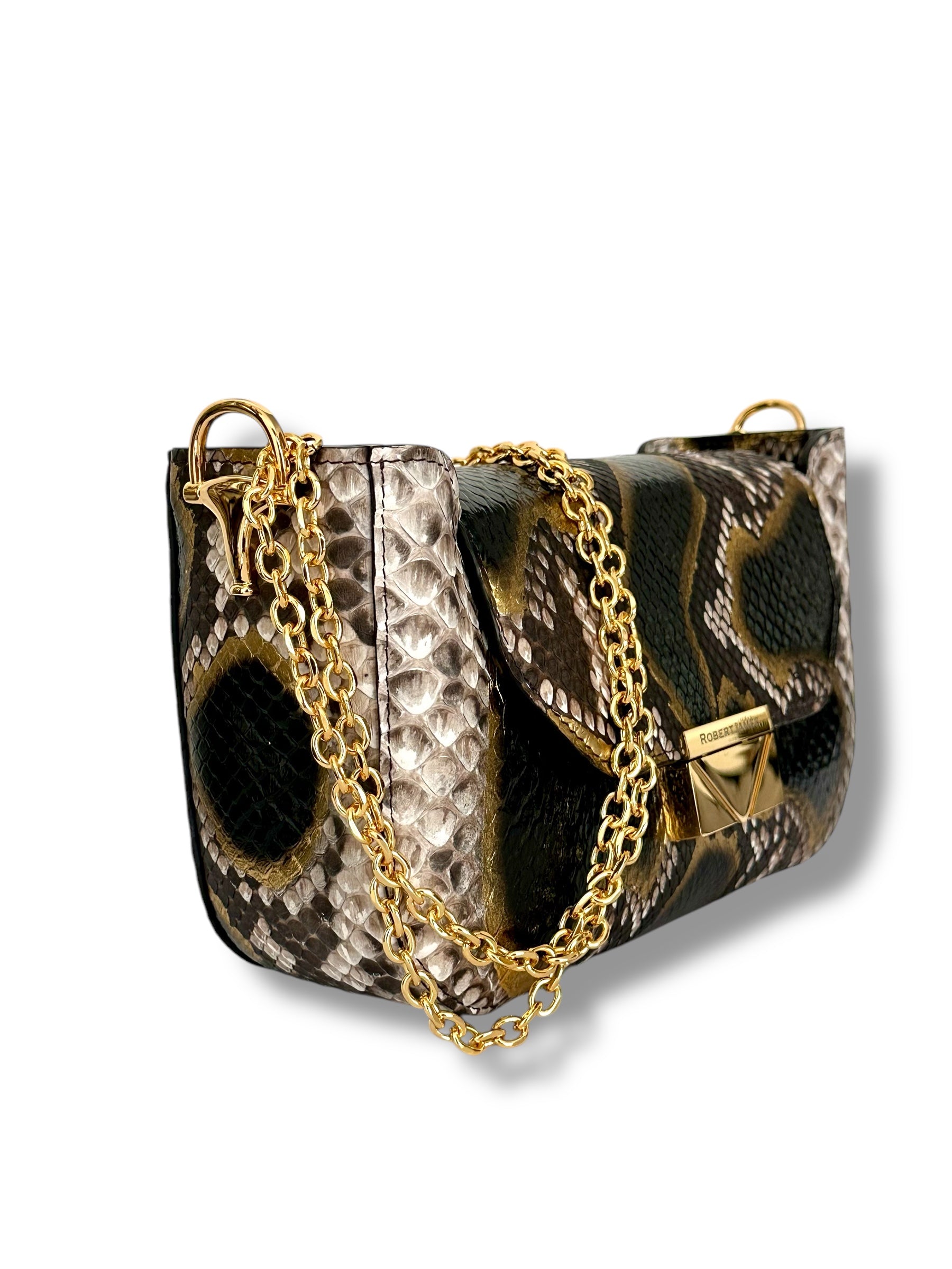 Black, Grey, and Gold Python - Dianne Flap image 1