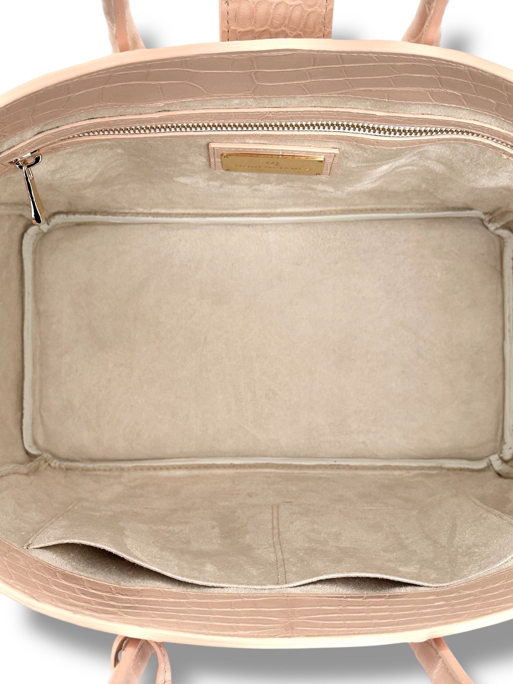 Soft Pink/Nude Alligator - The Hutton image 4