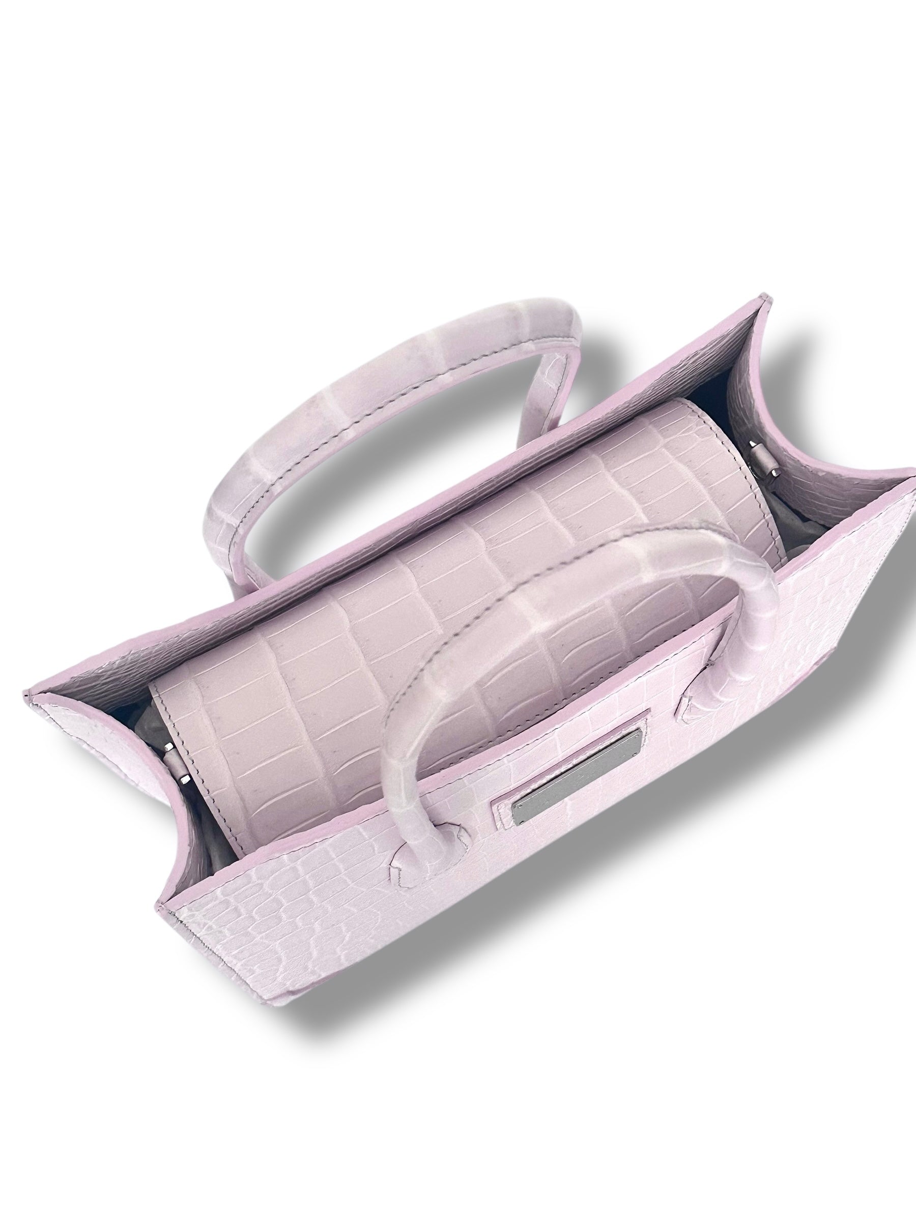 Soft Lavender Niloticus Crocodile - The Kolbie image 3