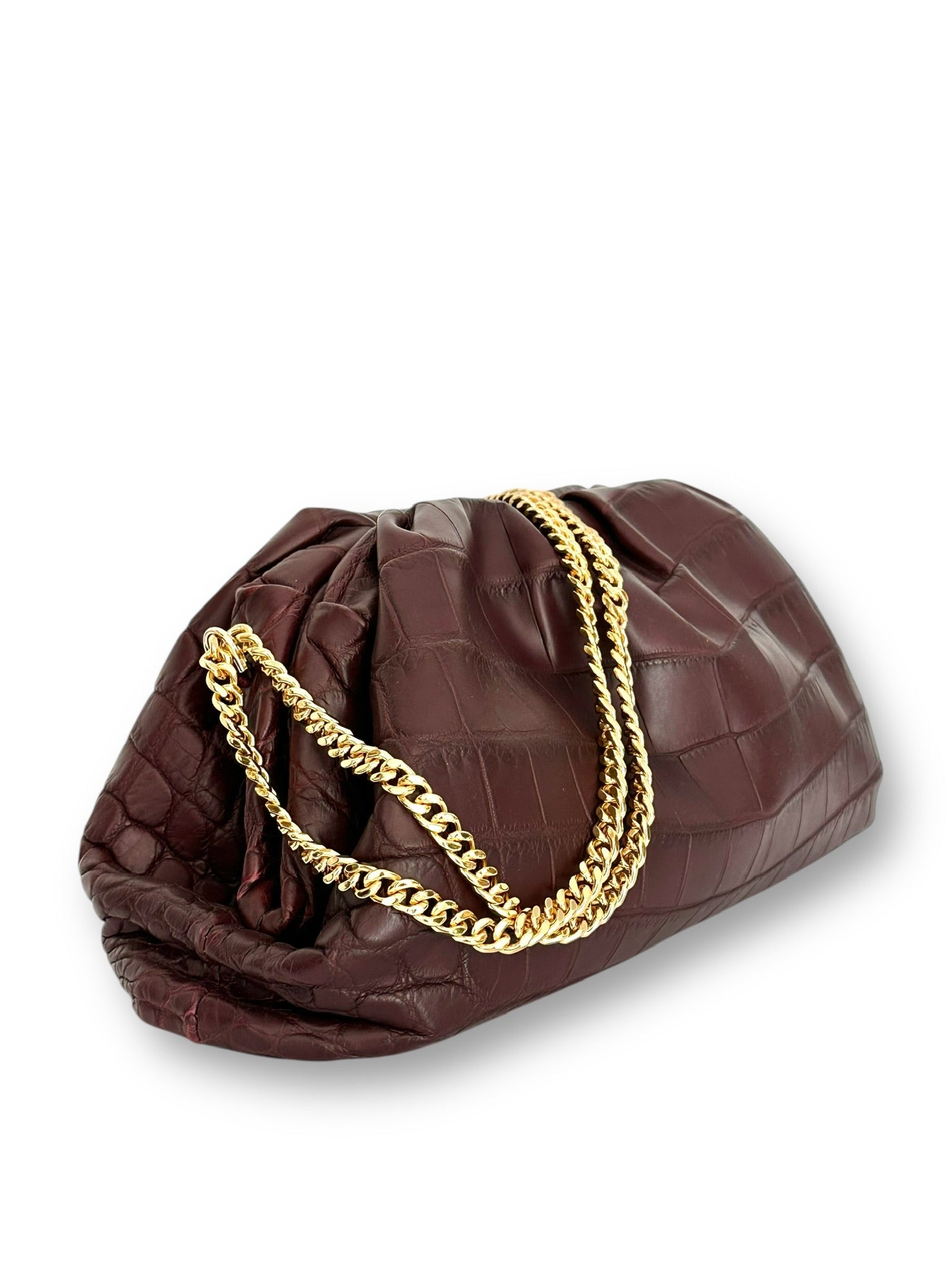 Deep Chocolate Alligator - Birdie Bag image 1