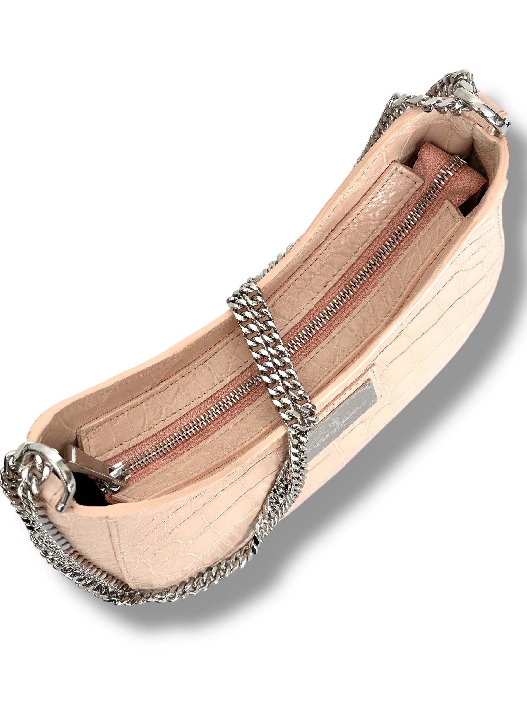 Soft Pink/Nude Alligator - The Blair Hobo image 4