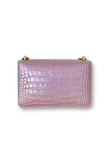 Iridescent Lavender Alligator -  Hadley Flap image 2