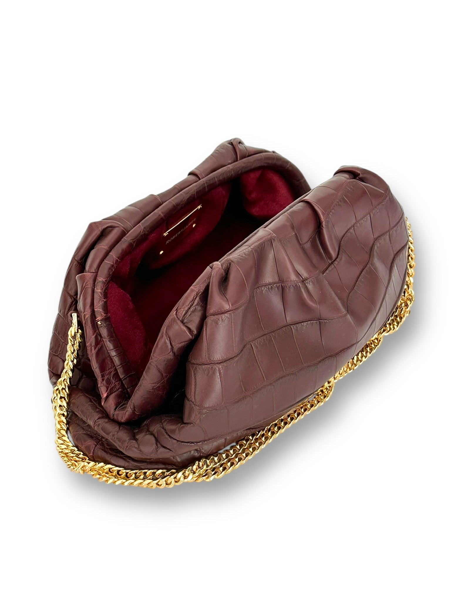 Deep Chocolate Alligator - Birdie Bag image 3