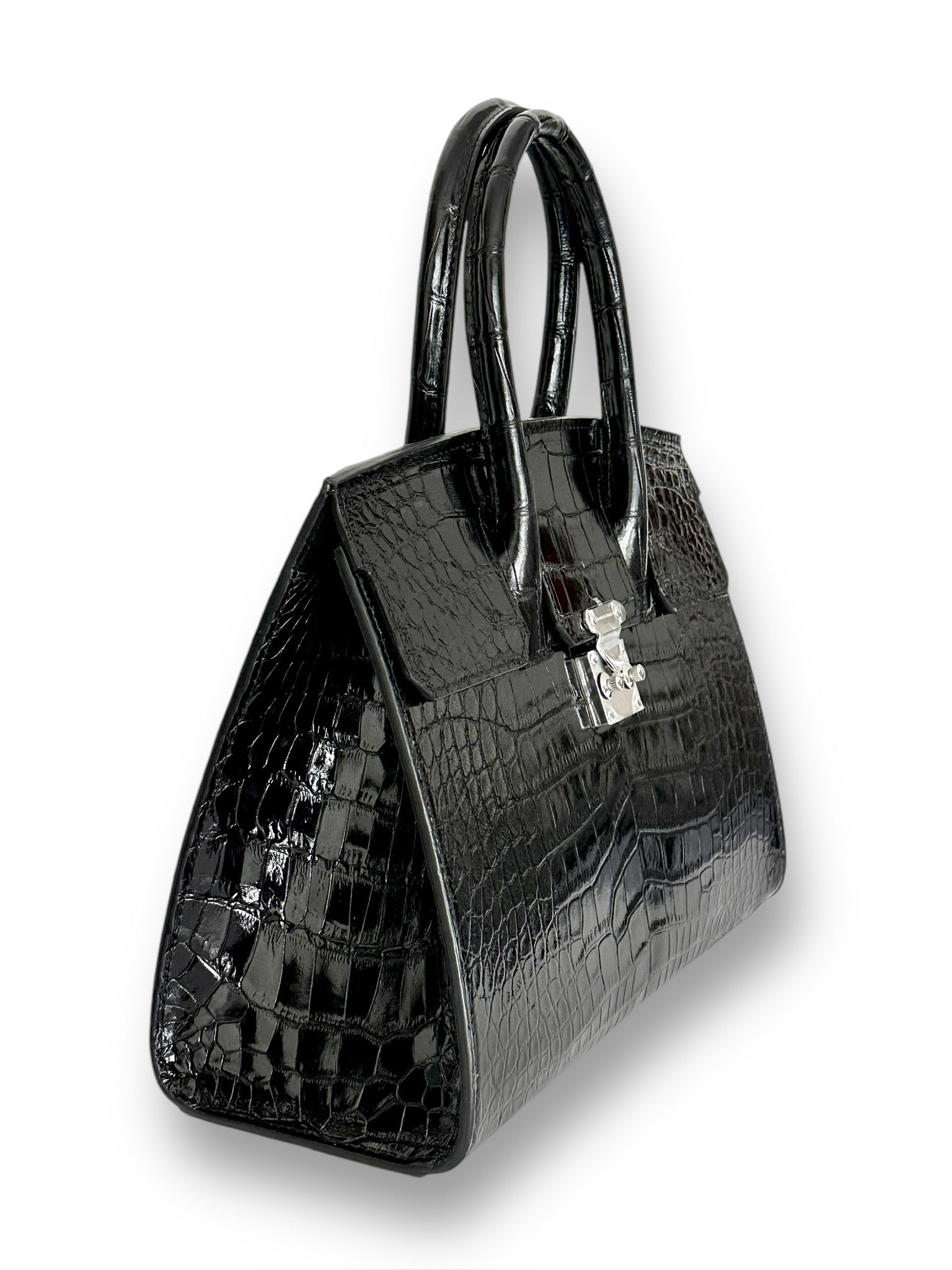 Black Onyx Alligator - Wrenley Tote image 1