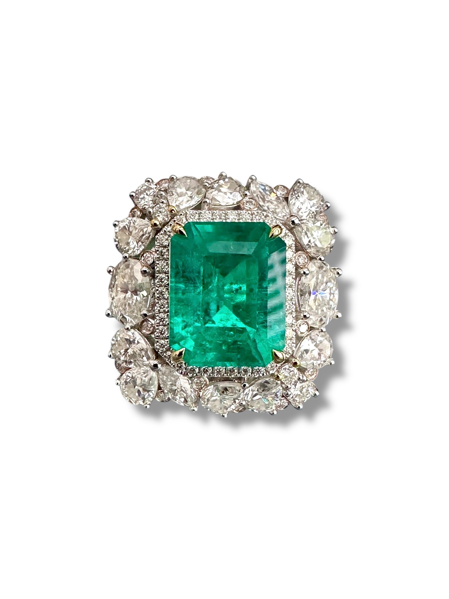 9.37ct Emerald Ring  image 1