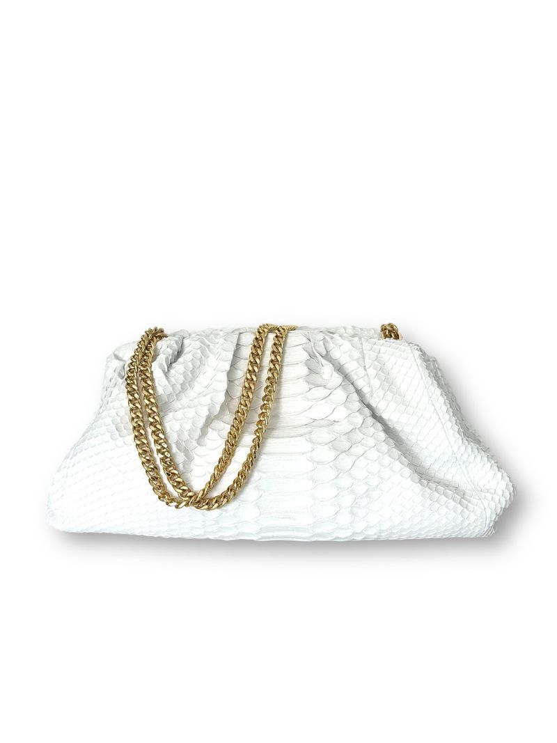 Pure White Python - Birdie Bag image 0