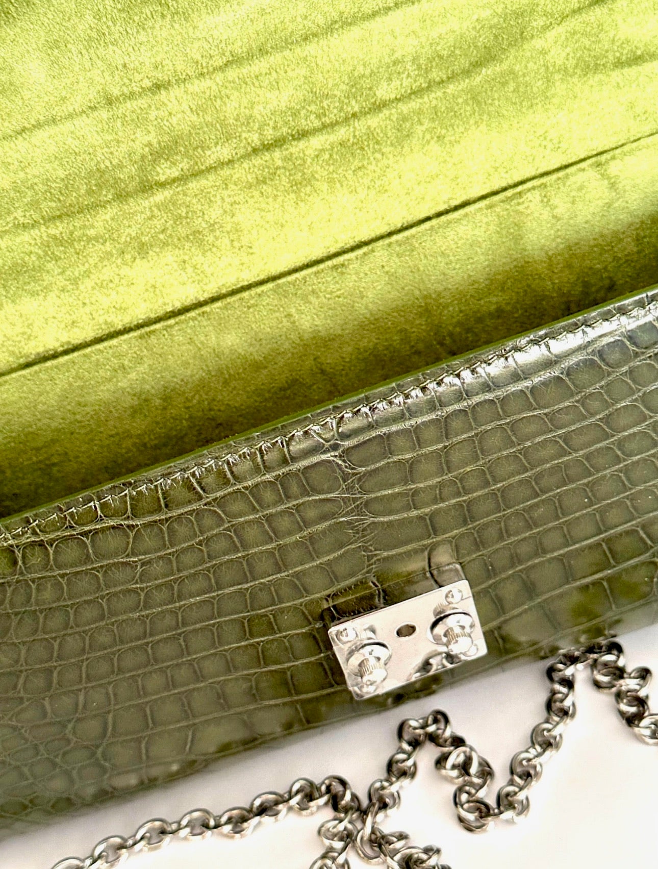 Olive Alligator - Minnie Pochette image 3
