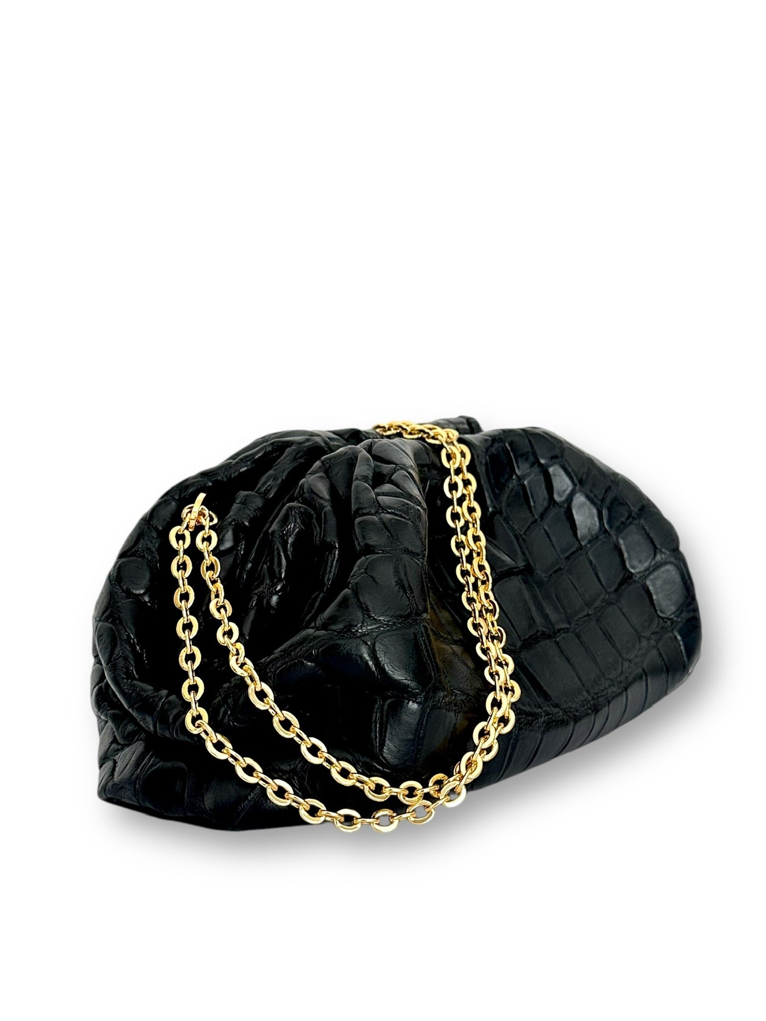Black Onyx Niloticus Crocodile - Mini Birdie Bag image 0
