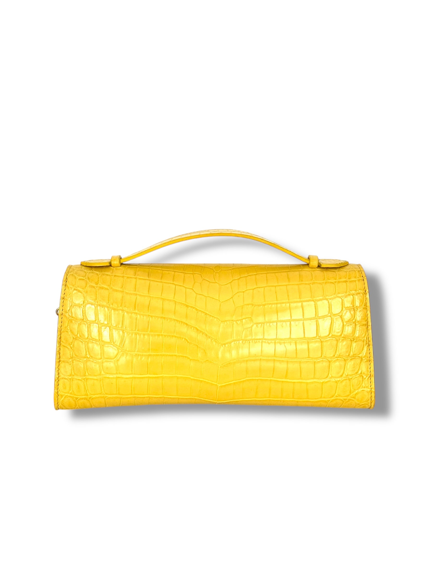 Sunshine Yellow Alligator - Minnie Pochette image 2