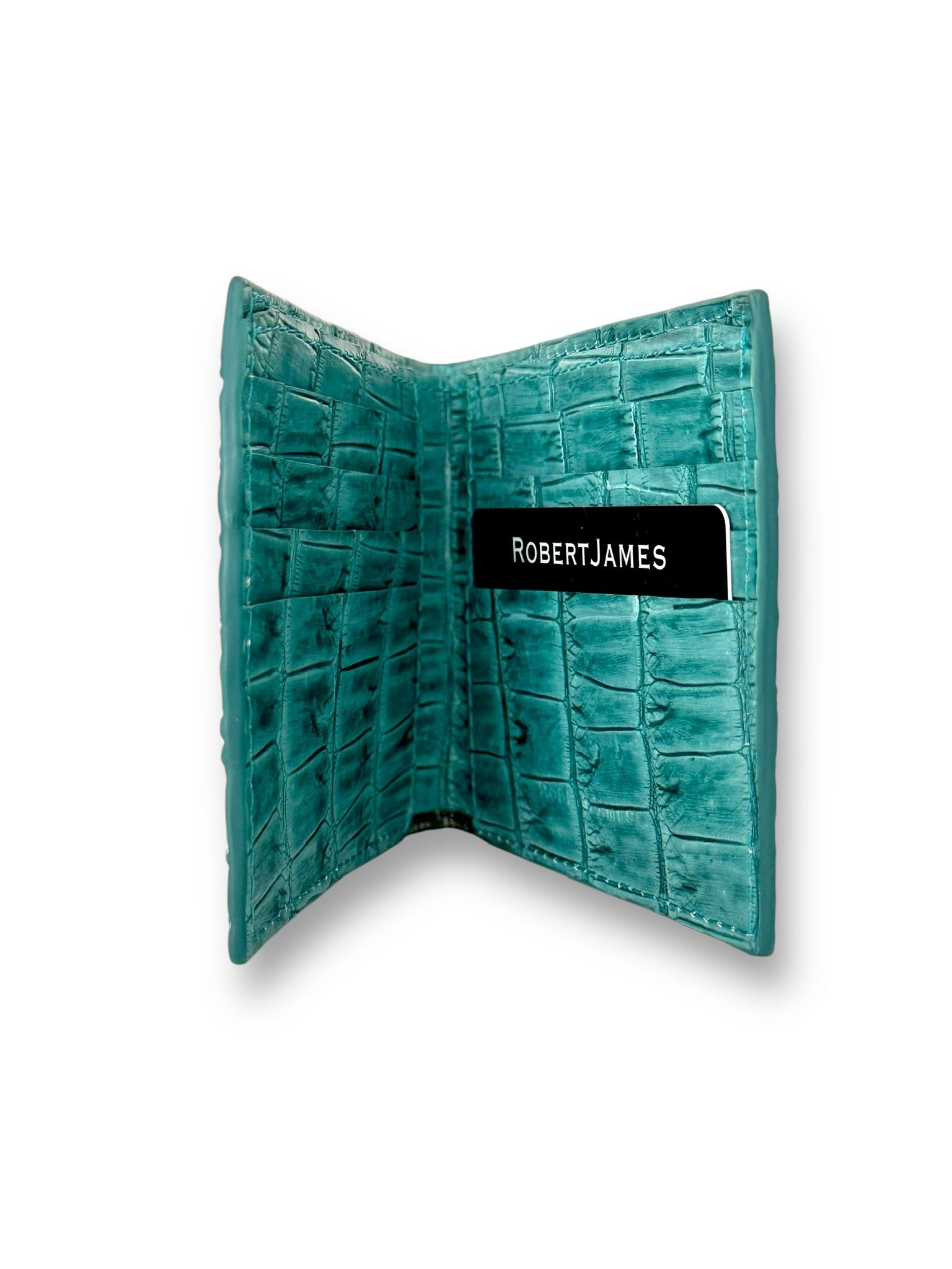 Caribbean Sea Alligator - Bi-Fold Unisex Wallet image 1