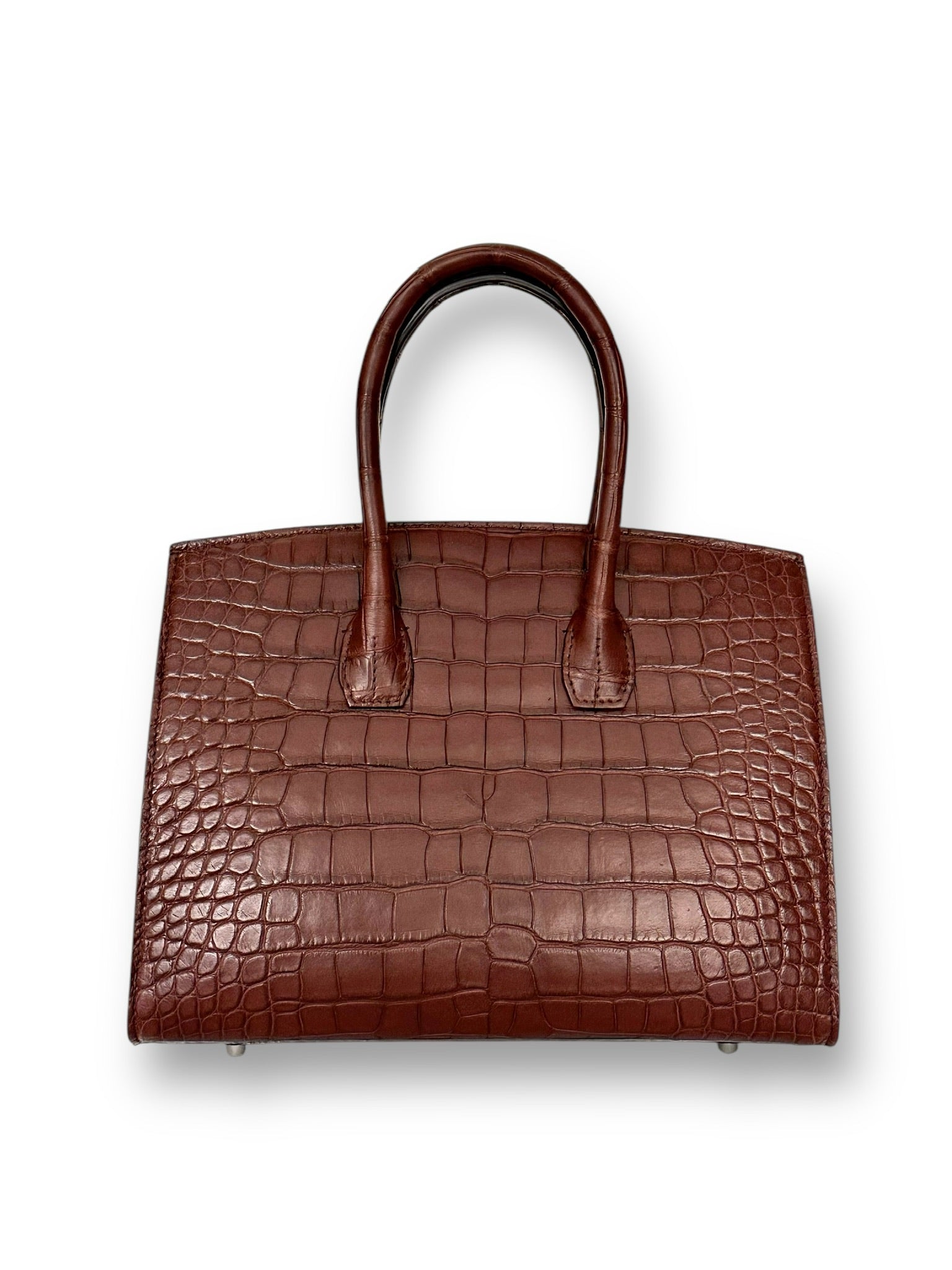 Chocolate Alligator - Wrenley Tote image 2