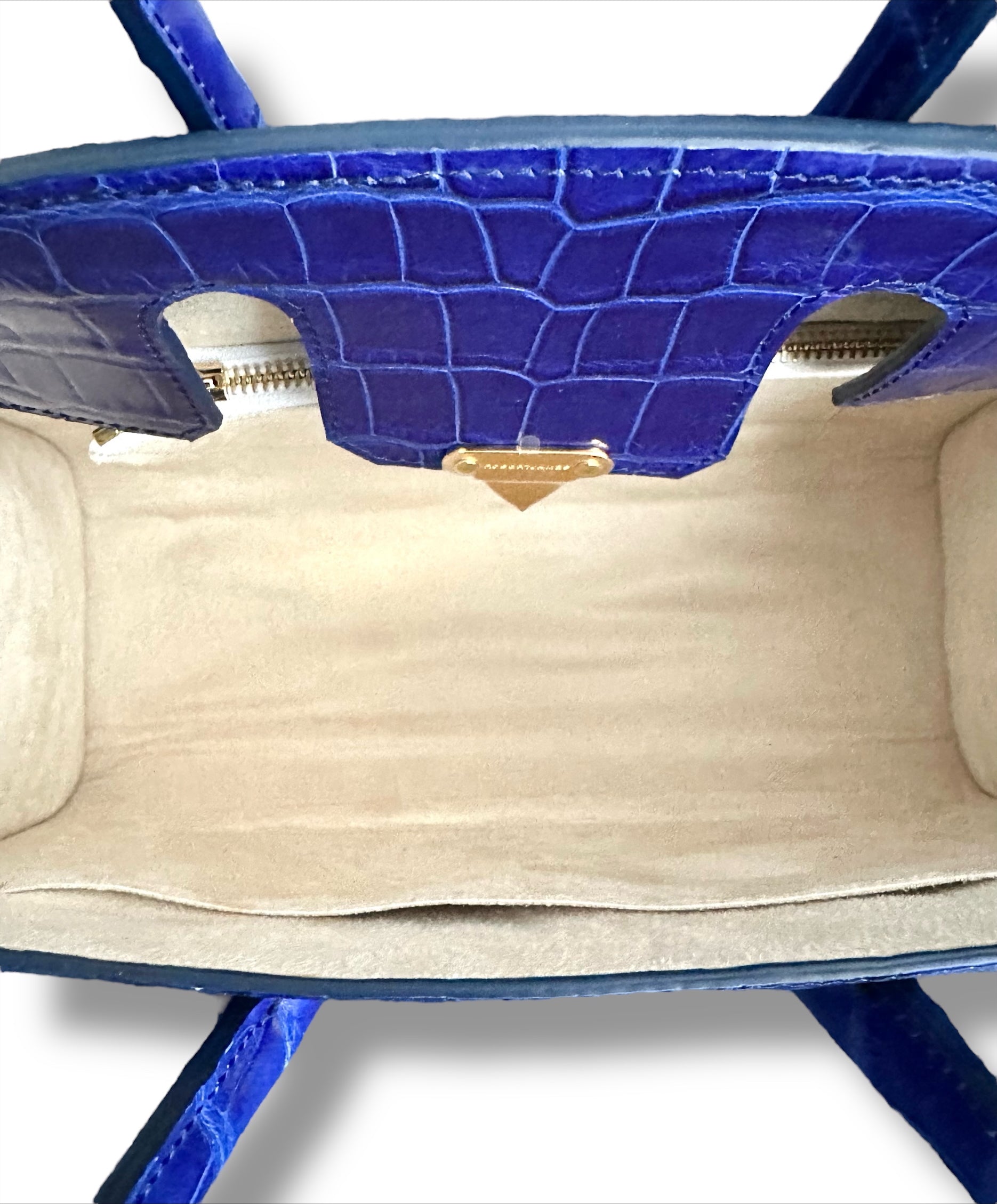 Electric Blue Alligator - Wrenley Tote image 3