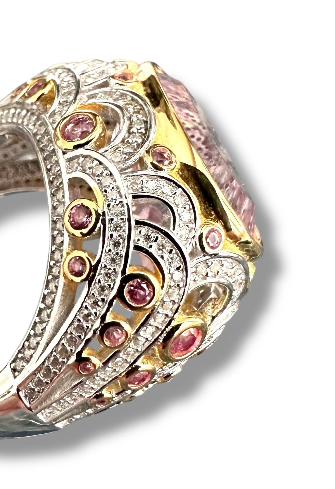 6.65 Oval Shaped Amethyst Ring image 0