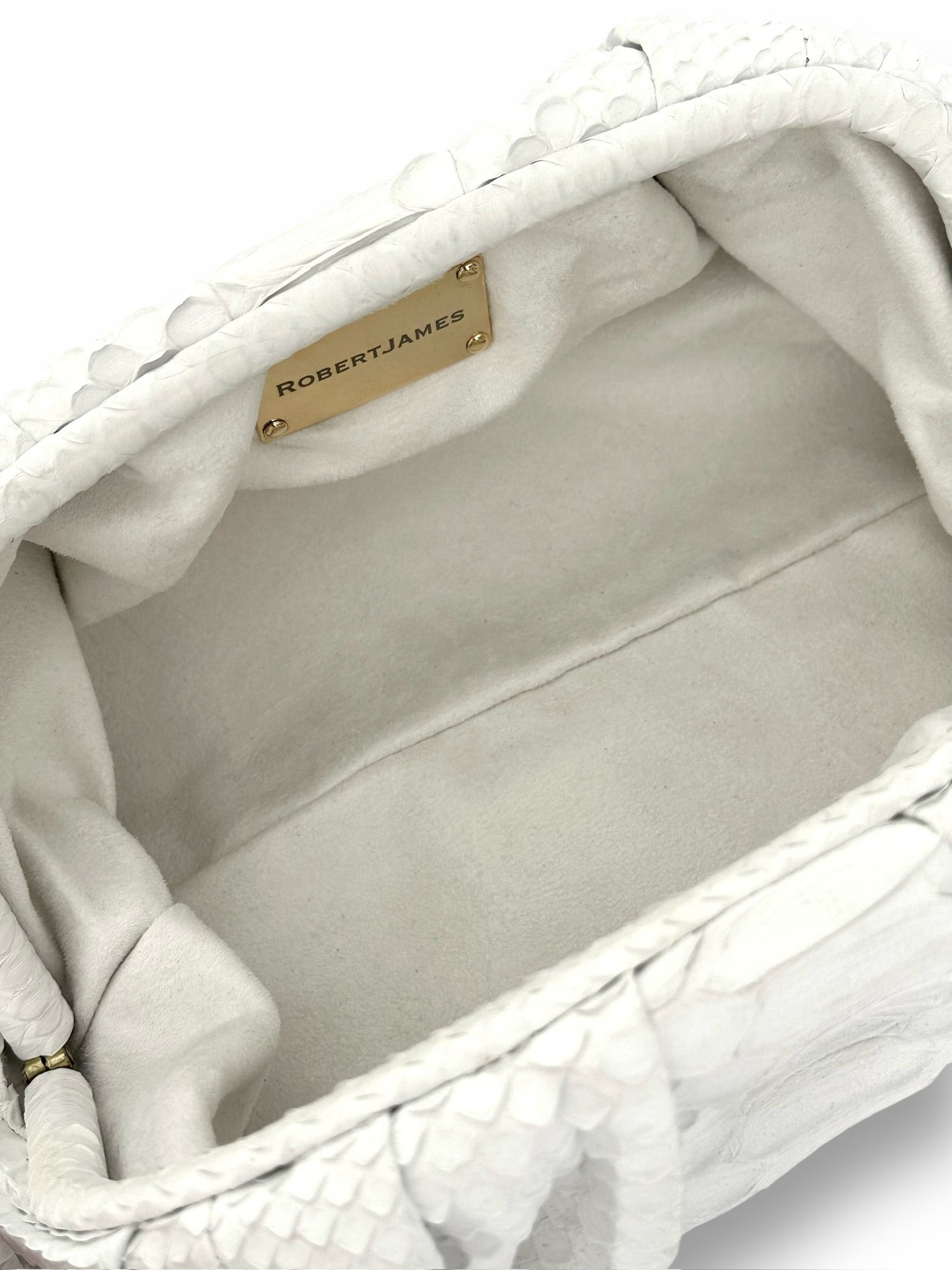 Pure White Python - Birdie Bag image 4