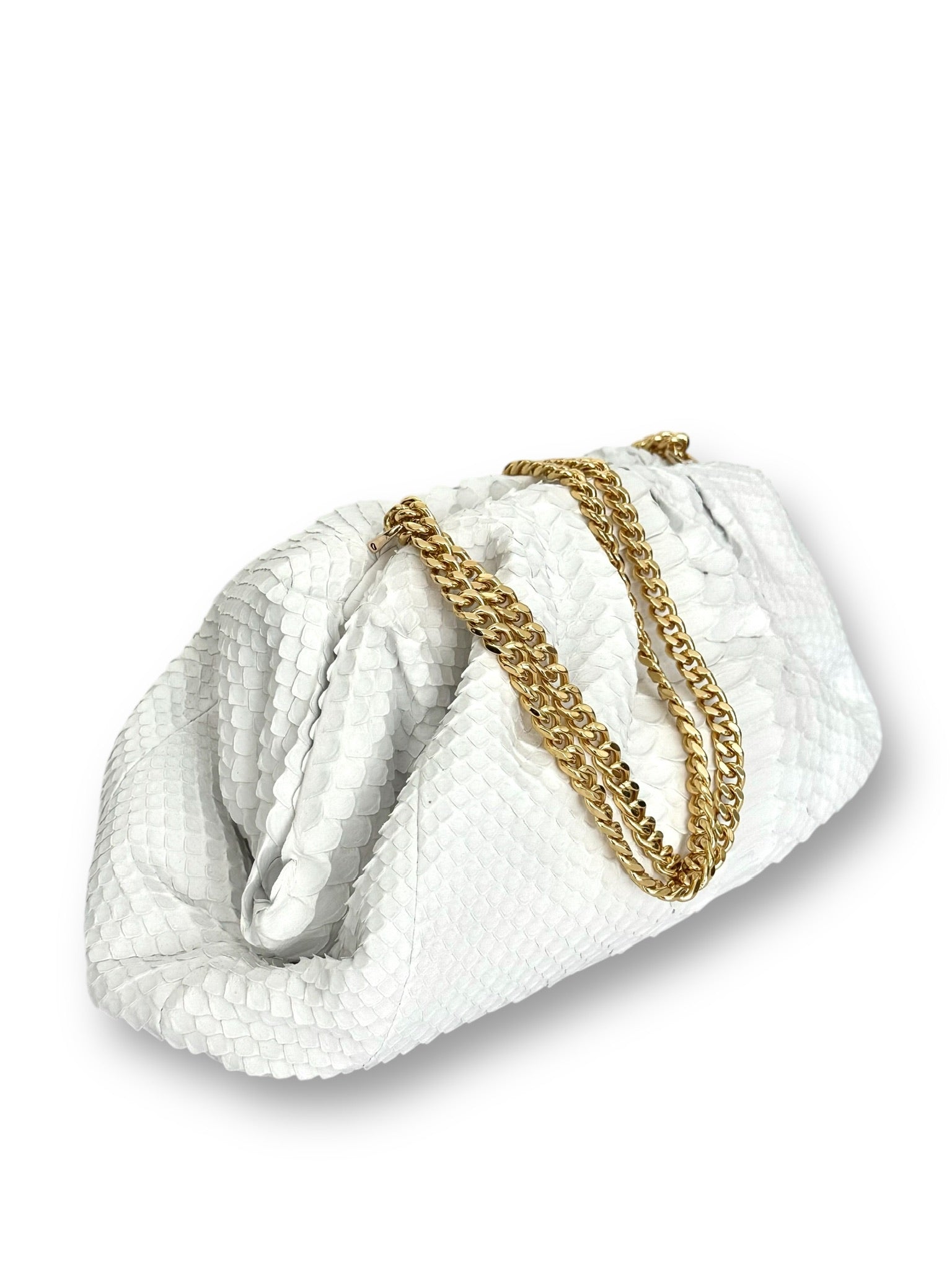Pure White Python - Birdie Bag image 1