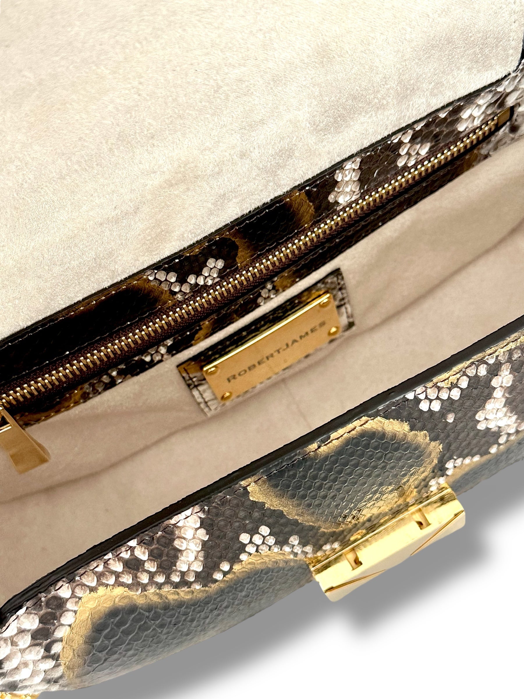 Black, Grey, and Gold Python - Dianne Flap image 4