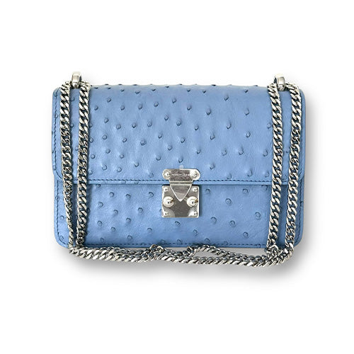 Periwinkle Ostrich - Hadley Flap image 0