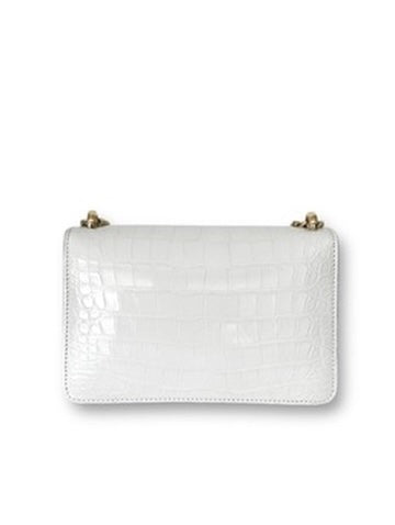 Pure White Alligator - Hadley Flap image 2