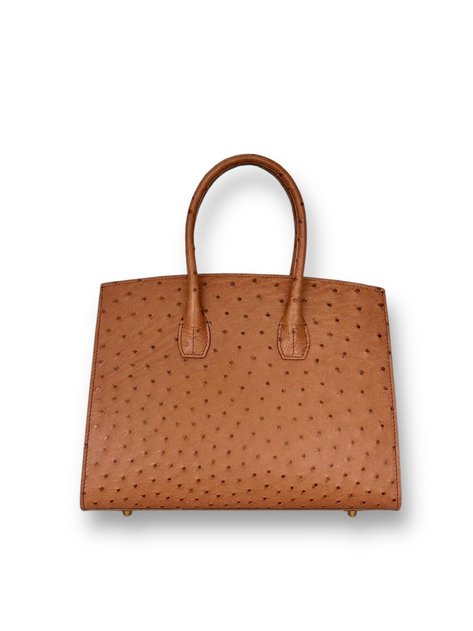 Cognac Ostrich - Wrenley Tote image 2