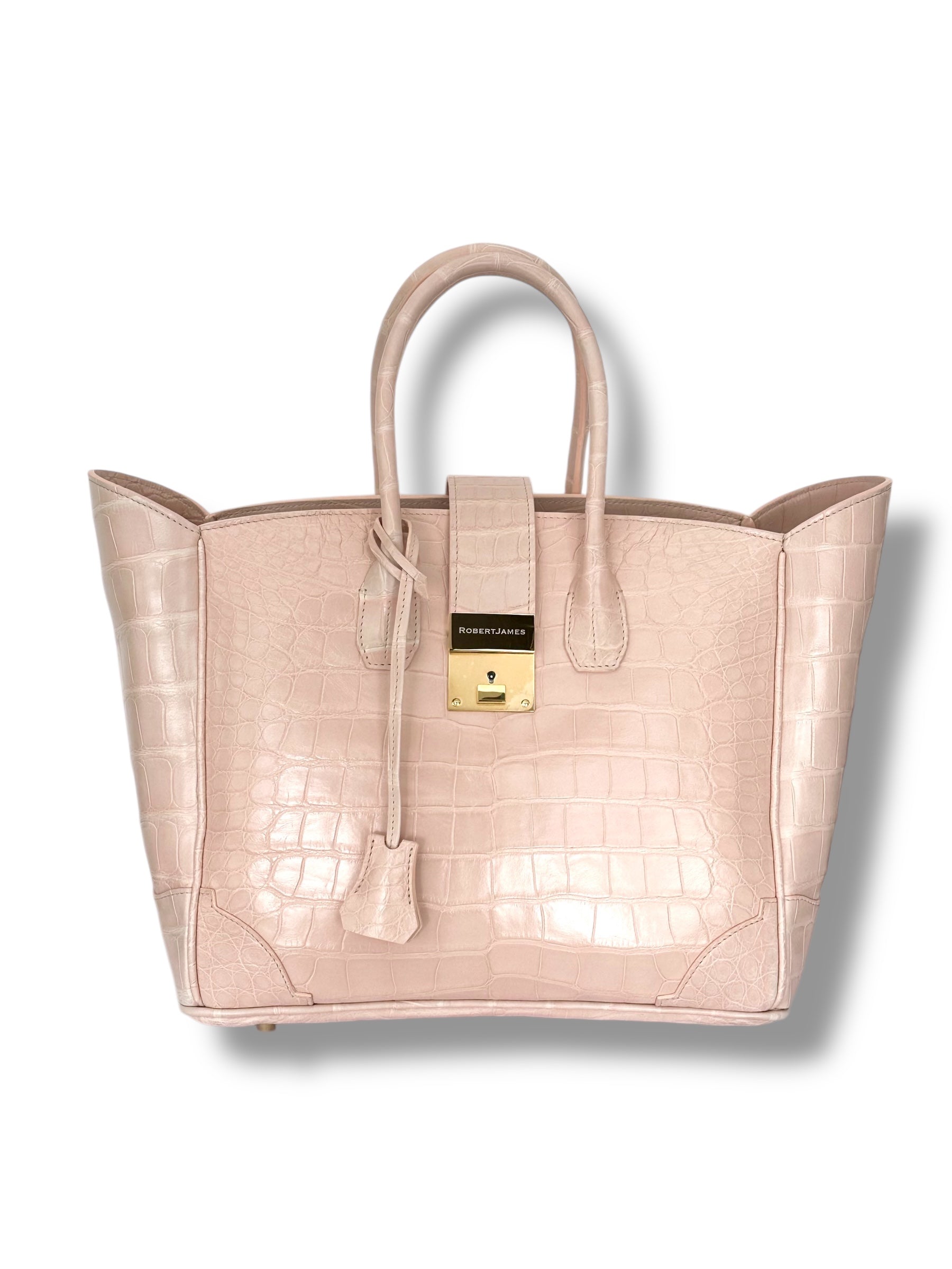 Soft Pink/Nude Alligator - The Hutton image 0