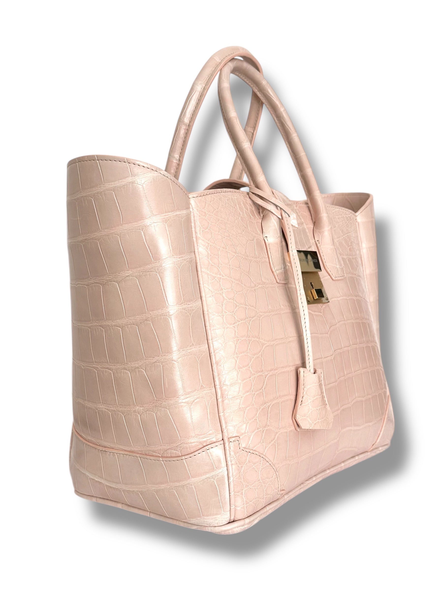 Soft Pink/Nude Alligator - The Hutton image 1