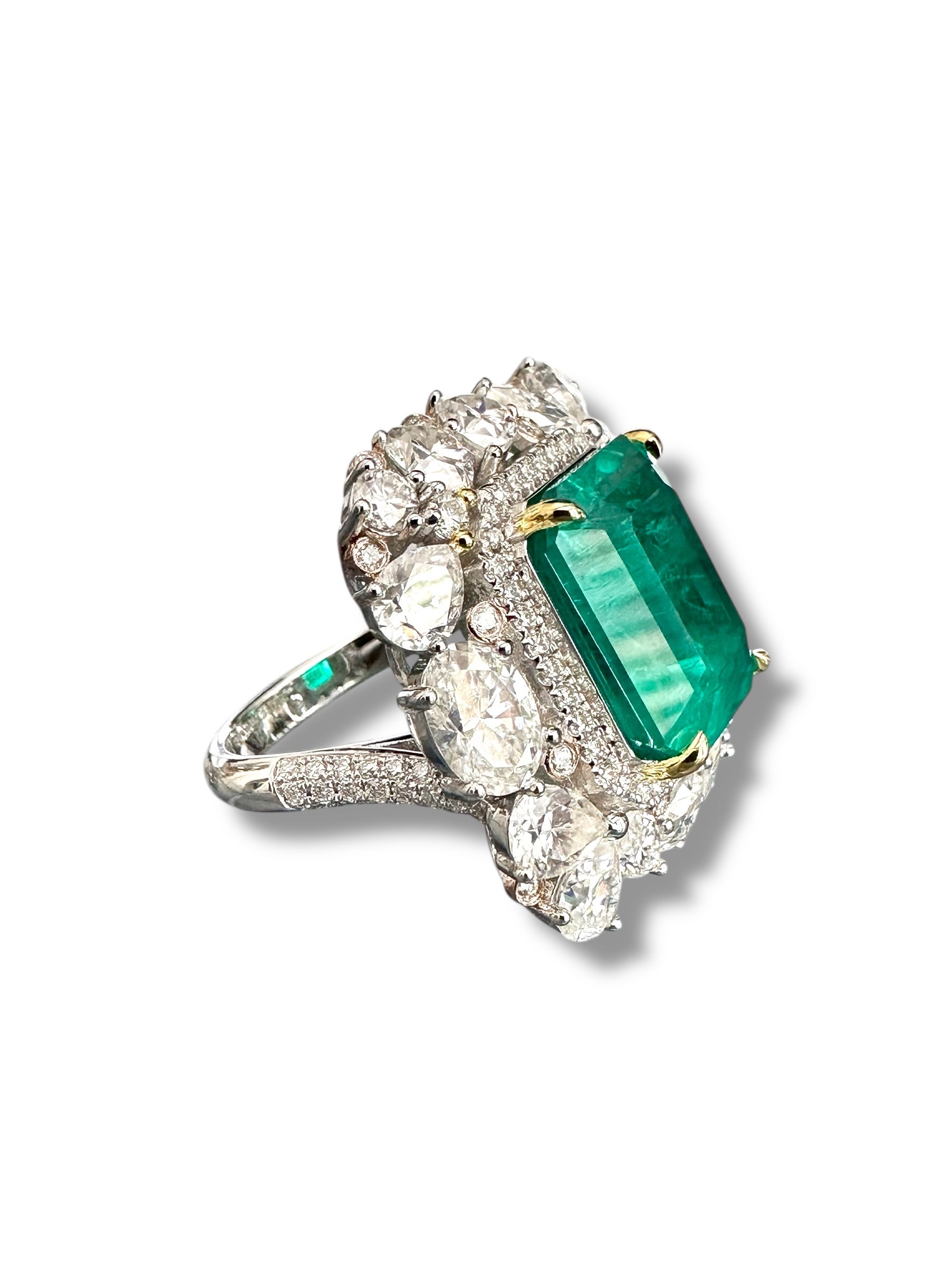 9.37ct Emerald Ring  image 4