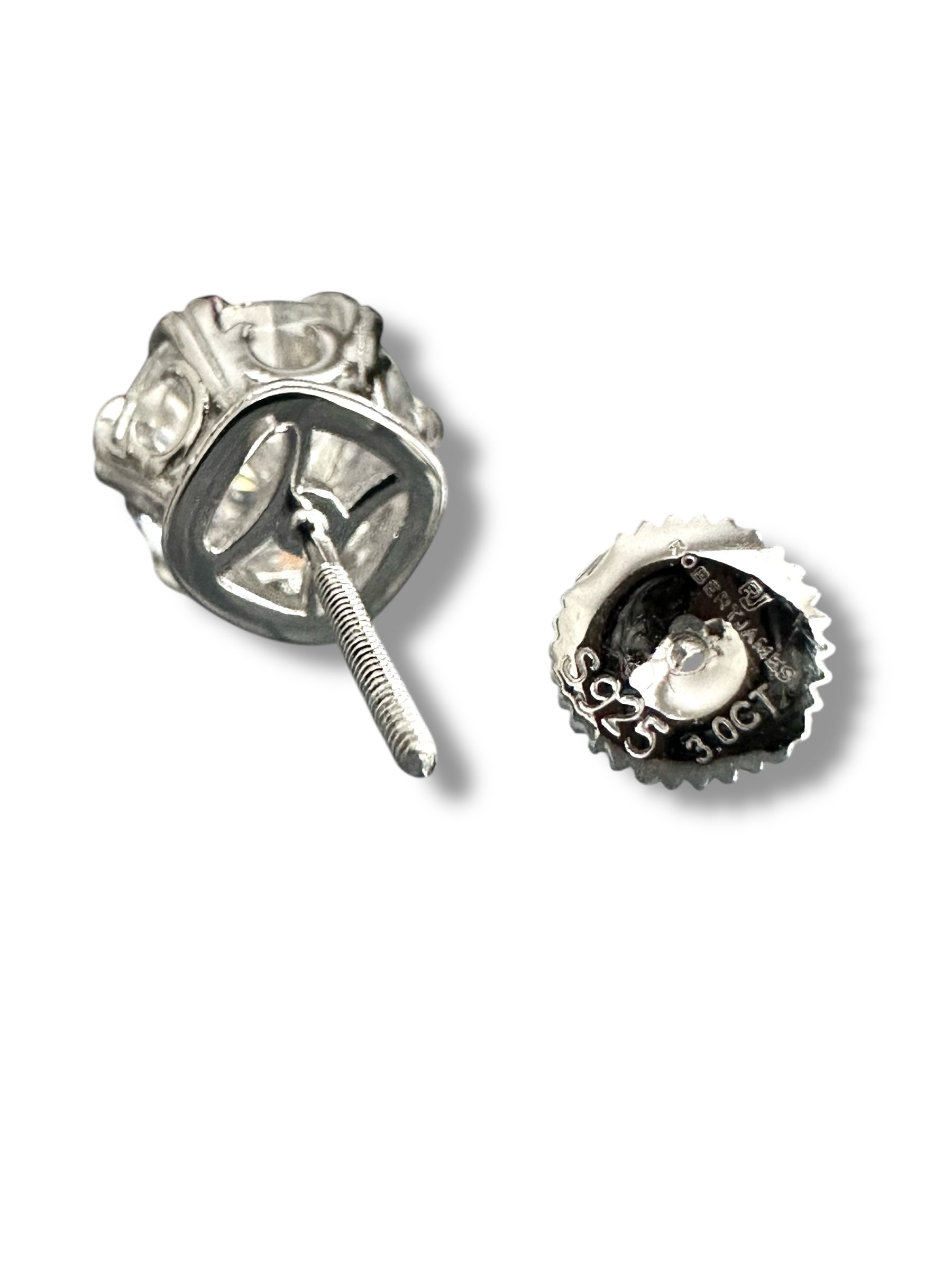 6ct Total Weight Moissanite Stud Earrings image 5