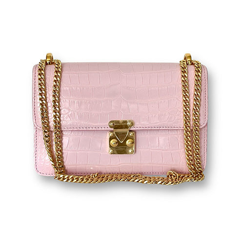 Soft Pink Alligator - Hadley Flap image 0