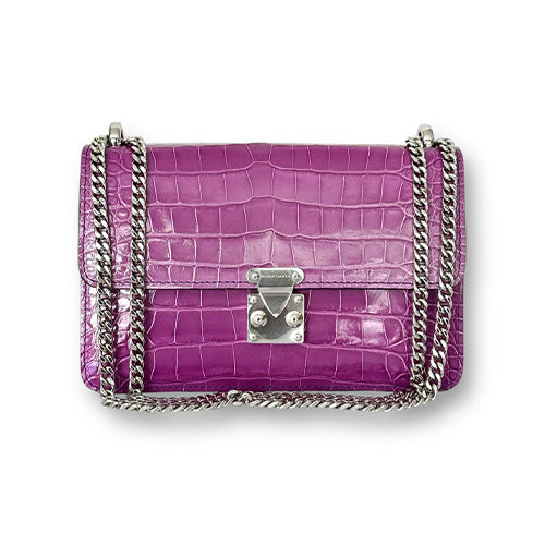 Purple/Lavender Ombre Alligator - Hadley Flap image 0