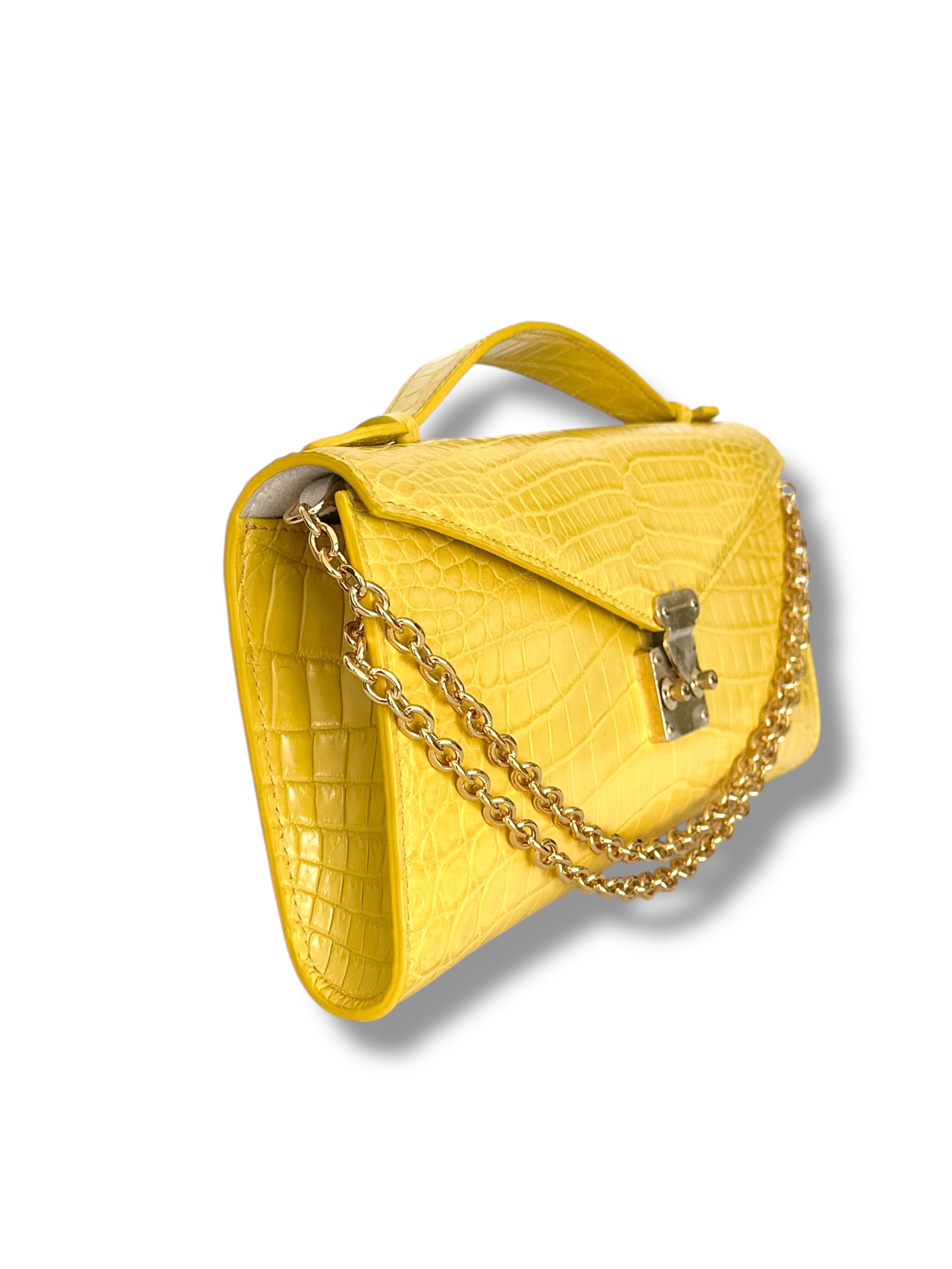 Sunshine Yellow Alligator - Minnie Pochette image 1