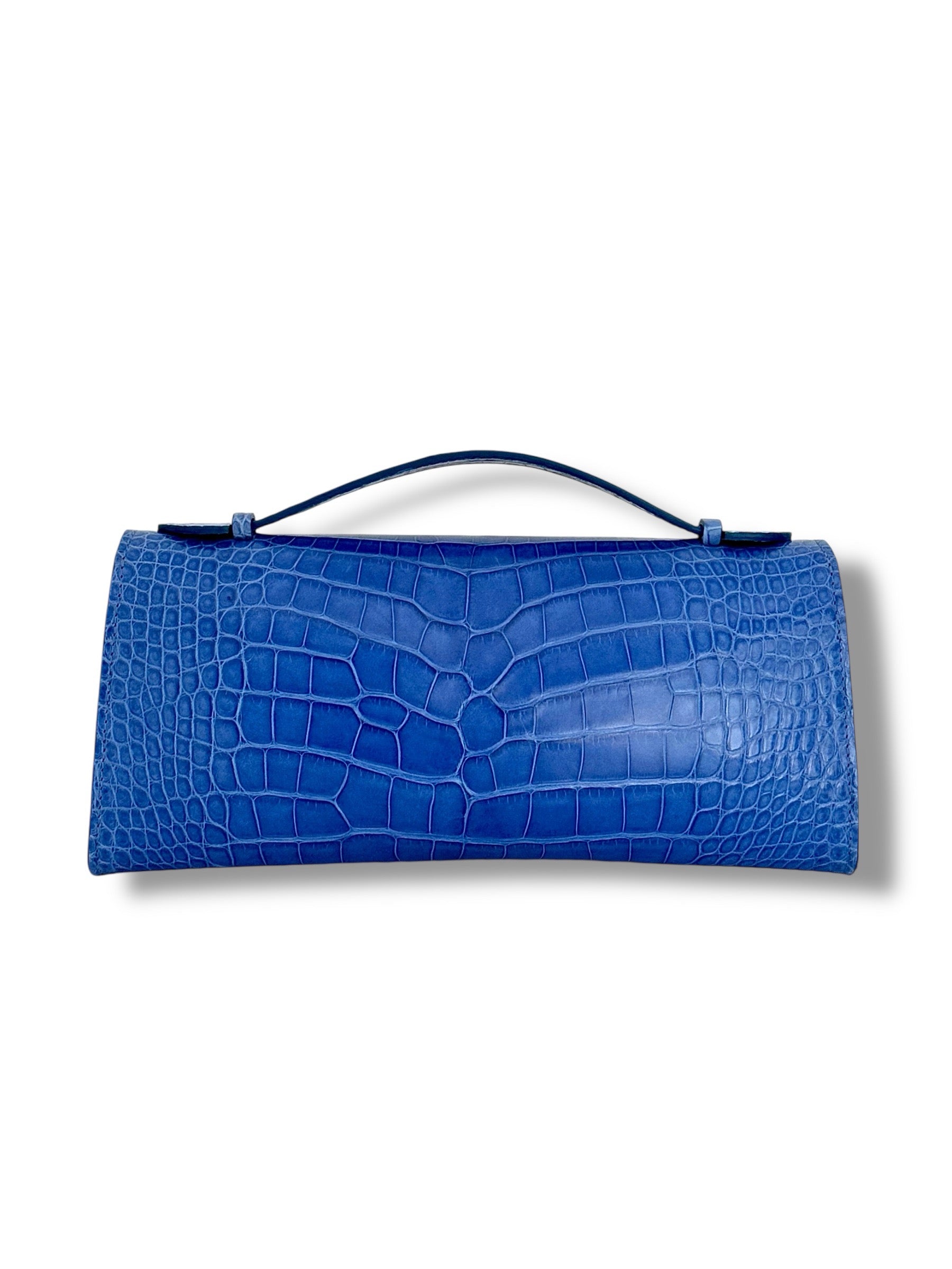 Electric Blue Alligator - The Minnie Pochette image 2