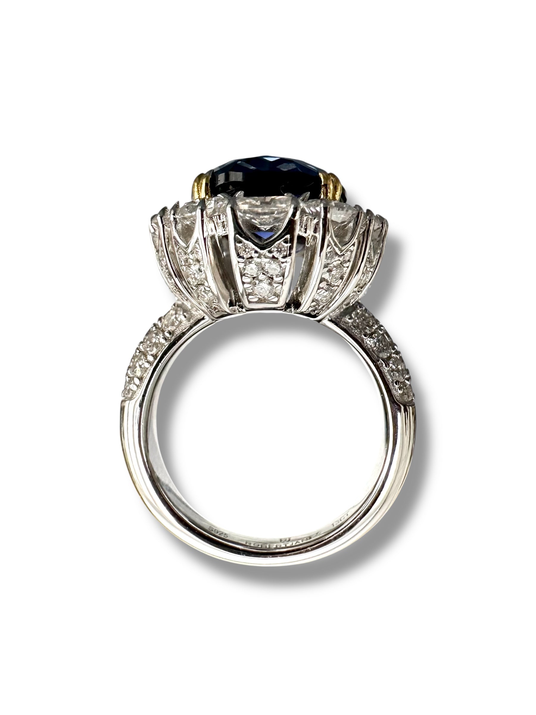 Stunning 13ct LC Sapphire Ring  image 6