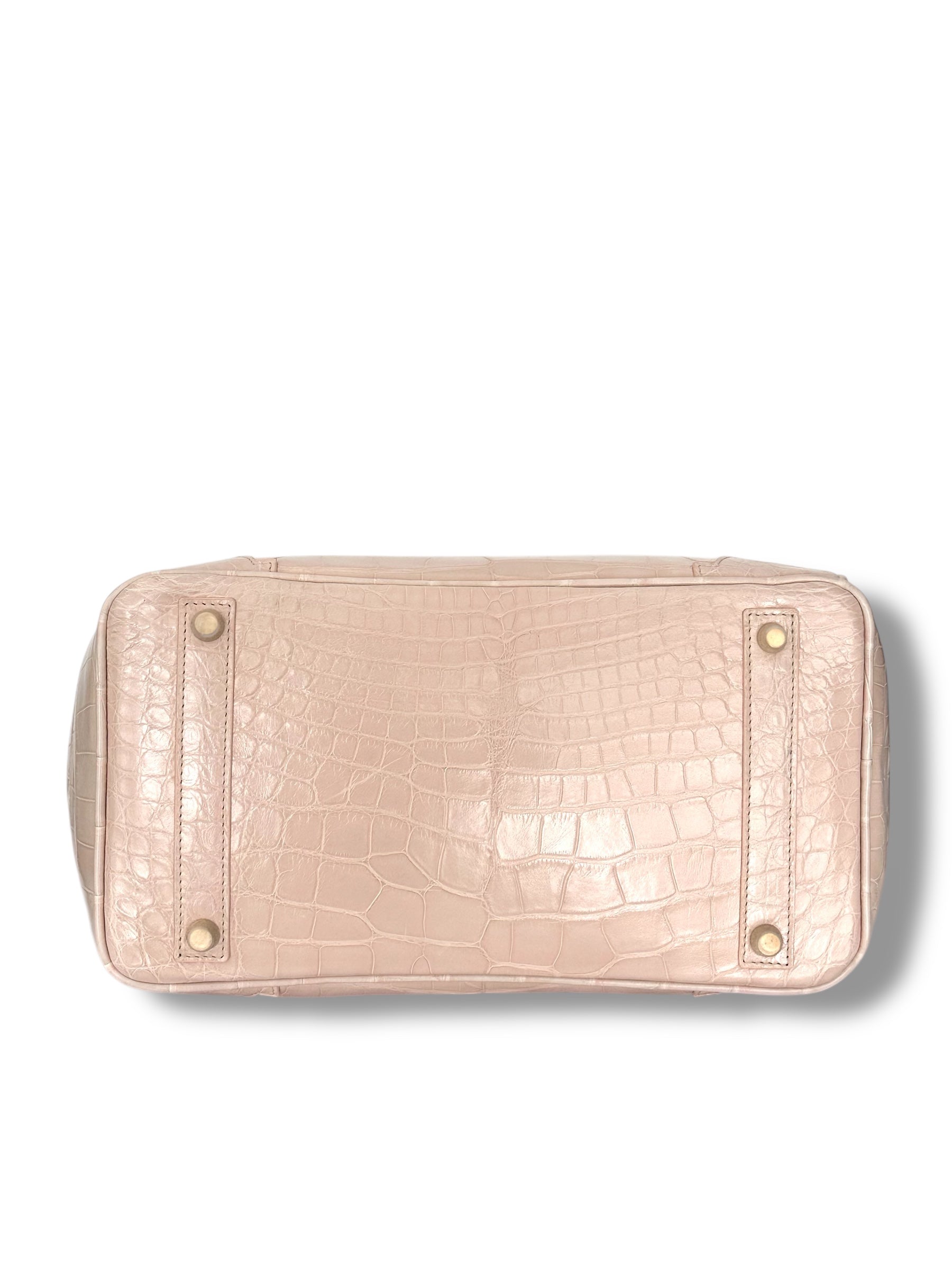 Soft Pink/Nude Alligator - The Hutton image 3